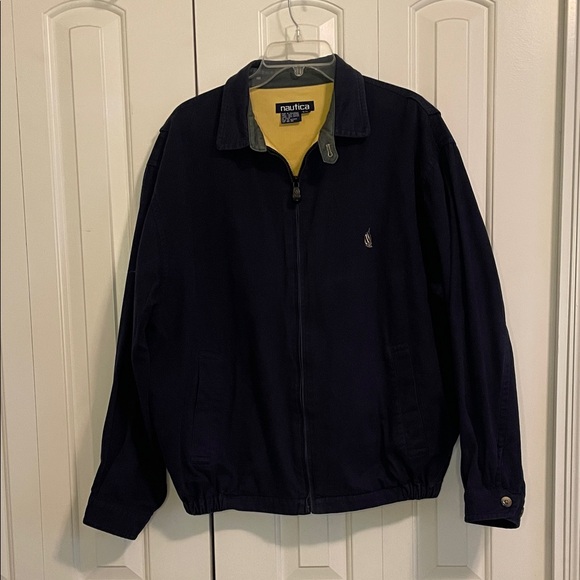 Nautica Men's Vintage Dark Blue Lightweight Jacket - Picture 1 of 8